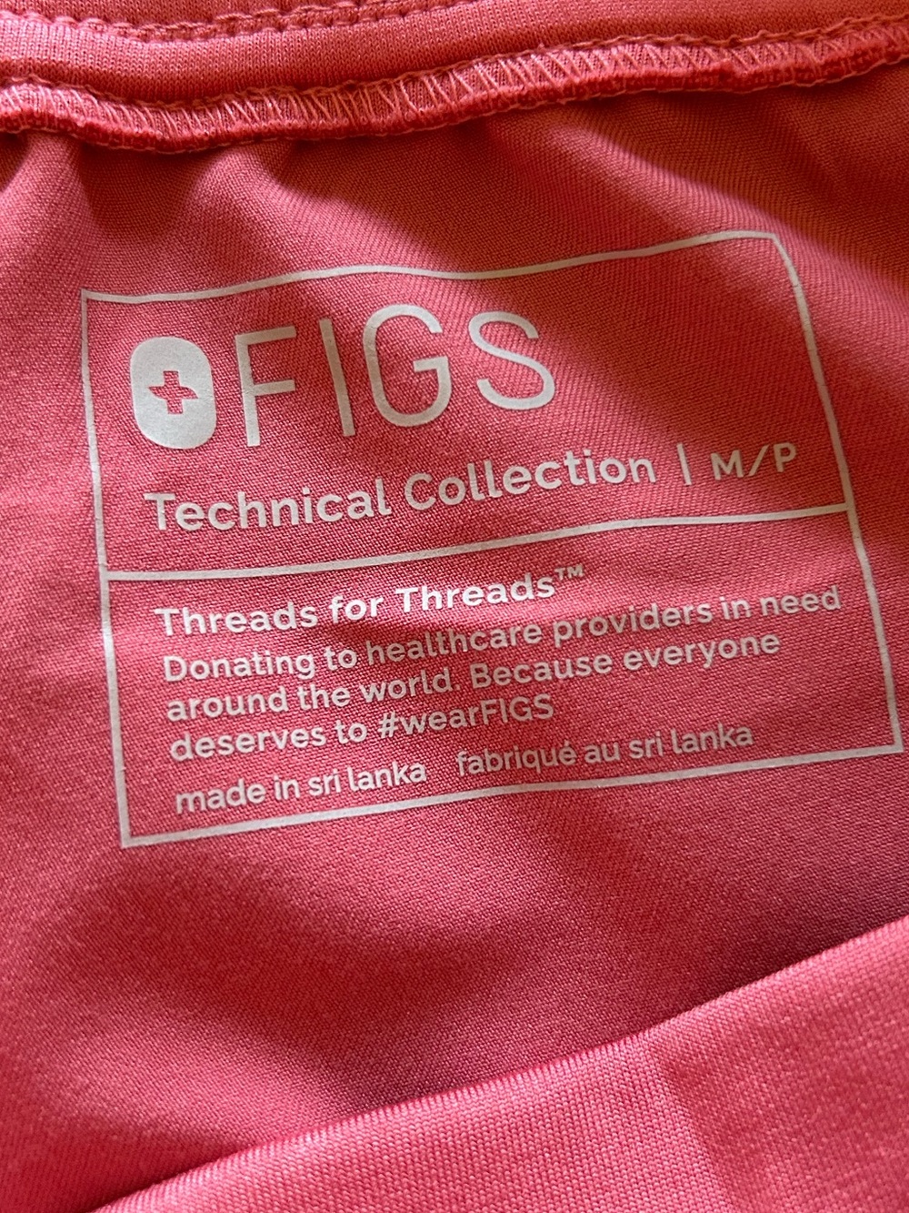 FIGS high waisted Zamora Joggers size Medium Petite - Picture 4 of 4